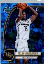 2024-25 Bowman University Chrome Sapphire #68 Tyler Hendricks