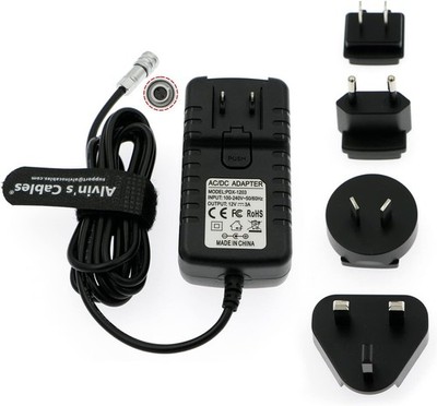 2 Pin an Universal AC mit UK EU AU US Stecker Adapter Stromkabel für Z Cam E2-