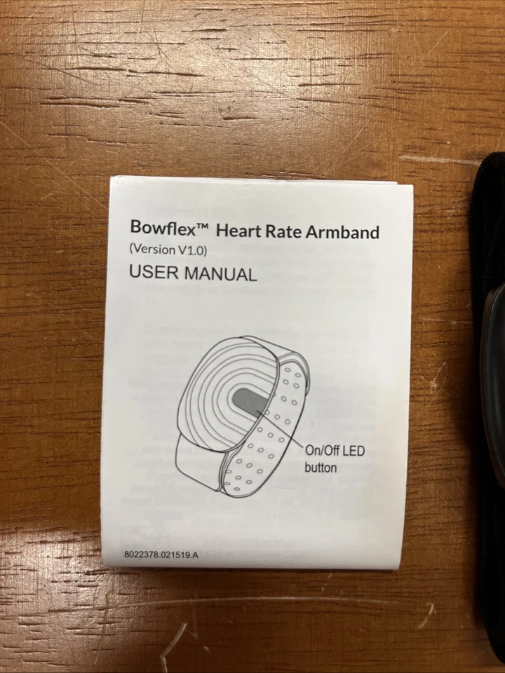 Brazalete de frecuencia cardíaca Bowflex versión 1 Foto 2 de 4