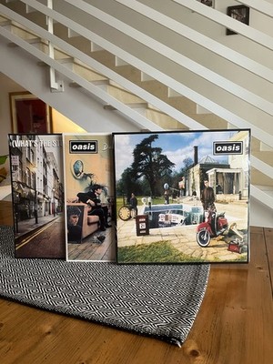 (What's The Story) Morning Glory - Be Here Now - Definetely Maybe - LP NEU