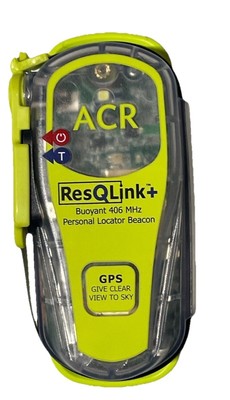 ACR ResQLink+ PLB-375 Buoyant 406 MHZ GPS Personal Locator Beacon Works