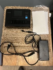 Canon SELPHY CP1200 Black Portable Wireless Wifi Color Photo Printer NO BATTERY