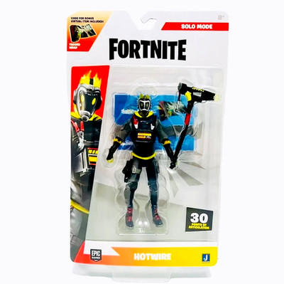Jazwares Fortnite Solo Mode S25 #278 Hotwire 4  Figure New Sealed Code