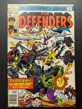 The Defenders #59, Marvel Comics, 1978, Doctor Strange, Hulk