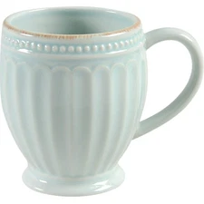 Lenox French Perle Groove Ice Blue Mug 10611929