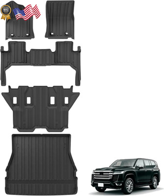 SMABEE Floor Mats & Cargo Liner Fit for Toyota Land Cruiser J300 7seat LC300
