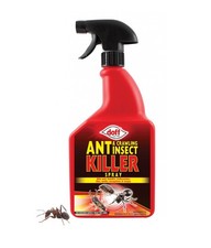 Doff Ant Killer Spray Ant & Crawling Insect Killer Home Garden Pest Control 1L