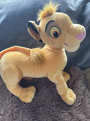 Disney Lion King Simba Plush Stuffed Animal 12''-14'' Toy Tagged Lion, Very Clean