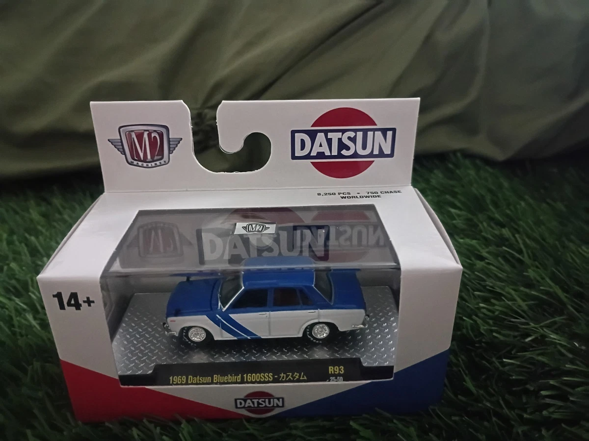 M2 Machines Datsun Contemporary Manufacture Diecast Chase Cars for