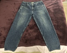 VTG 80s 90 GUESS Georges Marciano Jeans-USA Made-Baggy-? Patch-Excellent-W38L34