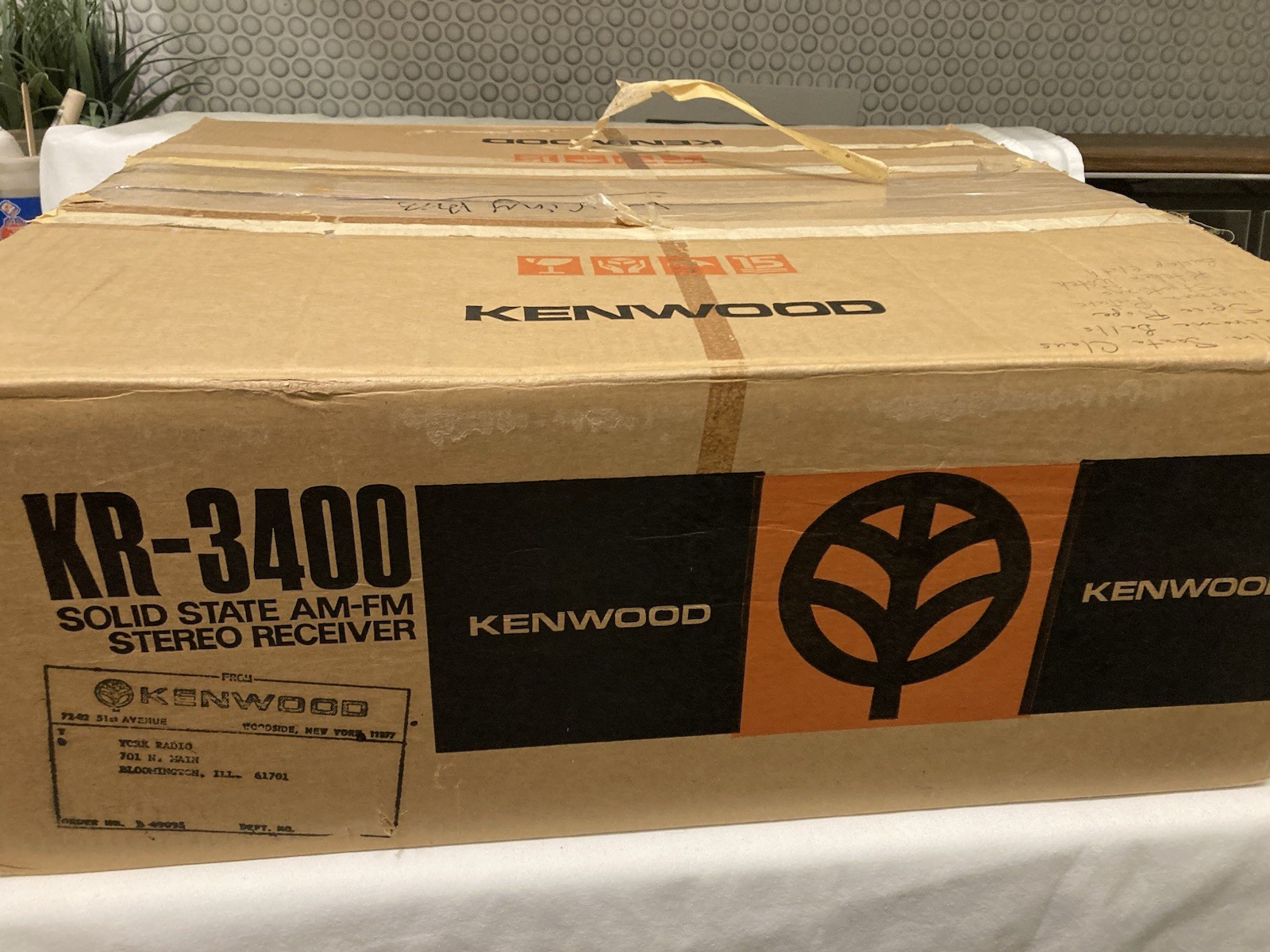 Kenwood KR 3400 vintage audio equipment - eBay listing photo 3