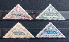 Liberia 1919 Registered Letters 4 Value MH R18