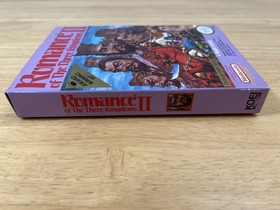Romance of the Three Kingdoms II  Nintendo (NES) Complete In Box CIB Tested