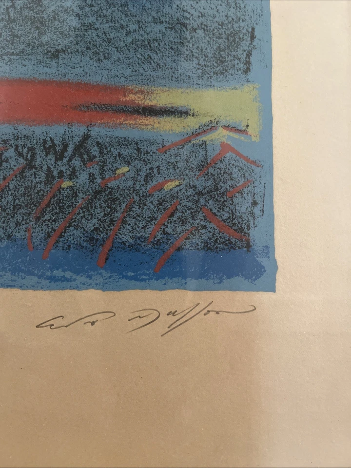 MASSON André Lithographie Originale Signée Numérotée Lune Soleil Picasso XXeme - Photo 4/4