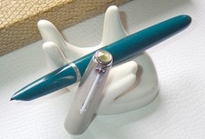 SUPERB  BOXED PARKER 51  CUSTOM   -  TEAL BLUE -- DING FREE - c.1958
