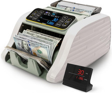 KOLIBRI Money Counter Machine, KBR-500 Mixed Denomination | Business Grade W/Adv