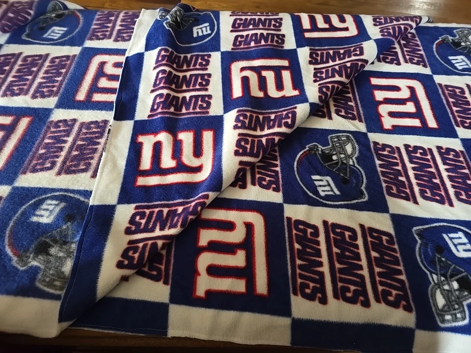 Tela de costura artesanal cuadrada polar de los New York Giants de la NFL 2009 Foto 4 de 4