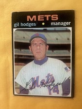 1971 Topps - Gil Hodges #183 New York Mets