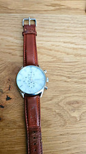 Holzkern Chronograph Armbanduhr Melodical, MARMOR SILBER