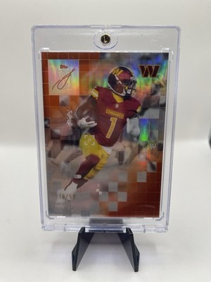 2025 Topps Signature Class - After Image Orange refractor Deebo Samuel /50