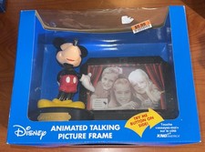 Disney Mickey Mouse Animated Talking Picture Frame NEW IN BOX 