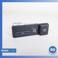 17-23 Range Rover L560 L462 Velar USB MicroSIM Power Socket Panel LR106219 OEM