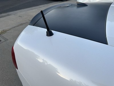 4 inch '' Short Black Aluminum Antenna Mast AM/FM for FIAT 124 Spider 2017-2022