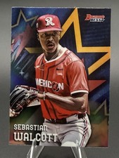 SEBASTIAN WALCOTT 2025 BOWMAN'S BEST MLB ALL-STAR FUTURES GAME Q4362