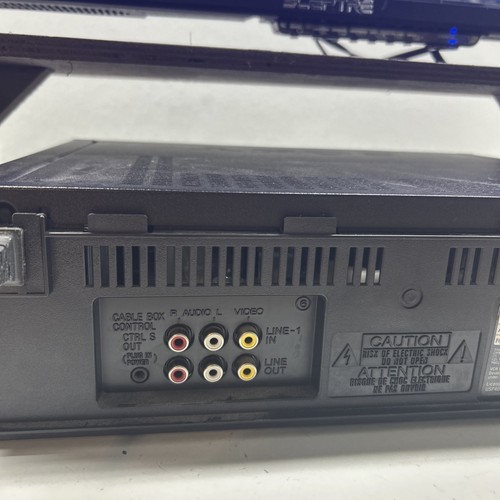 Sony SLV-685HF VHS VCR, With Remote, Cables Video Cassette Player, Tested Works - Picture 6 of 7