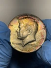 1968-D 50C Kennedy Half Dollar Stunning Rainbow Toning!