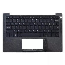 For Dell XPS 13 9370 9380 9305 7390 Palmrest Backlight Keyboard Free 8 screws