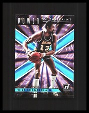 2021-22 Wilt Chamberlain Donruss Power in the Paint Teal Laser Holo #1 LA Lakers