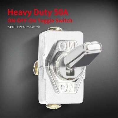 Metal Toggle Switches 20A for Vehicle Electrical Systems On Off Control Switches