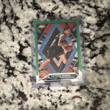 Topps Chrome 2023-24 Keyonte George Rookie Green Parallel Utah Jazz #153 Card. rookie card picture