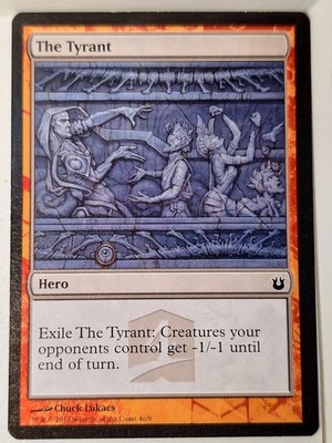 The Tyrant -  The Hero's Path Promo - Magic the Gathering MTG Nice!
