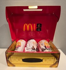 NEW MCDONALDS GOLD BOX WITH 6 FIFA CUPS 2026 WORLD CONFERENCE PROMOTIONAL ITEM