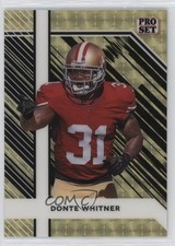 2024 Leaf Collective Pro Set Gold Super Prismatic 1/1 Donte Whitner #BA-FL1 s5q