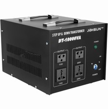 ST-10000 Heavy Duty Voltage Transformer Voltage Converter 110V to 220V