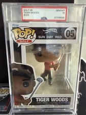 Tiger Woods Sun Day Red 05 Funko Pop PSA - DISCONTINUED PSA 🔥⛳️