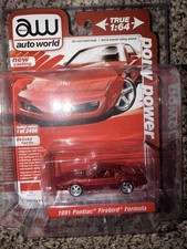 1991 PONTIAC FIREBIRD FORMULA ULTRA RED CHASE CAR HBBY EXCLUSIVE AUTO WORLD 2024