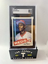 1985 Topps - Eric Davis #627 (RC) SGC 8