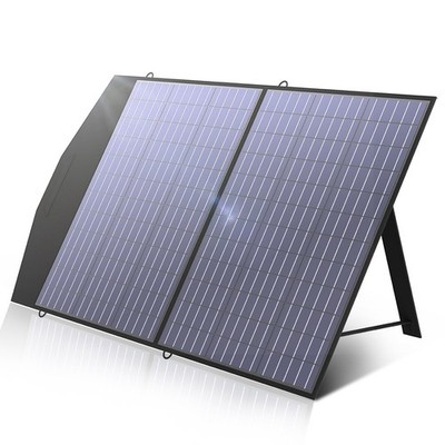100W  Faltbares Solarpanel Solarmodul Speziell für Tragbare Powerstation Outdoor