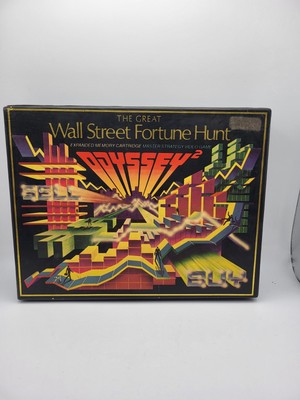 PHILIPS VIDEOPAC -- THE GREAT WALL STREET FORTUNE HUNT (ODYSSEY 2)