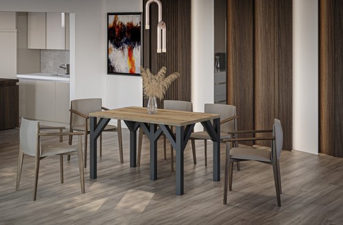 XXL Esstisch DUNAJ Esszimmertisch Kulissentisch ausziehbar erweiterbar modern - Bild 10 von 32