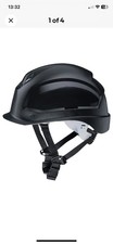 Uvex Pheos S-KR Safety Helmet - Construction Helmet with 4-Point Chin Strap and 