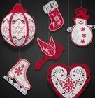 New ListingOesd Winter Wonderland Ornaments 20 Designs Embroidery cd #12766 Nip/Sealed