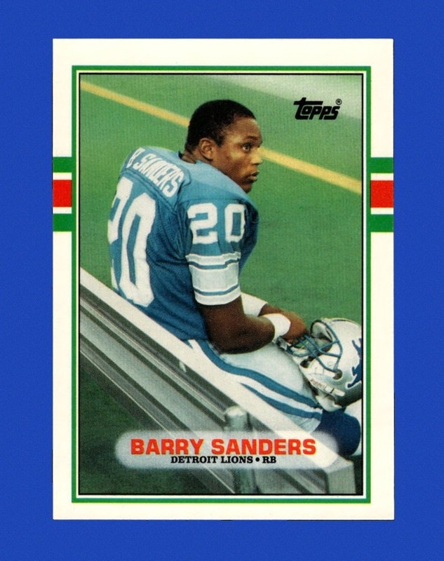1989 Topps Traded Set-Break # 83T Barry Sanders NR-MINT *GMCARDS*