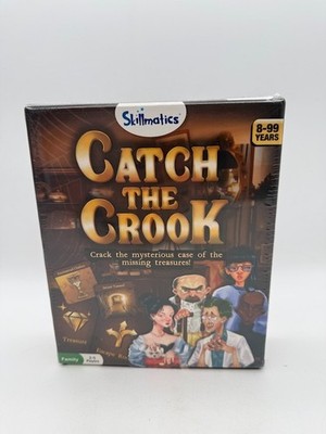 Skillmatics Catch the Crook Family Friendly Mystery Game New Sealed
