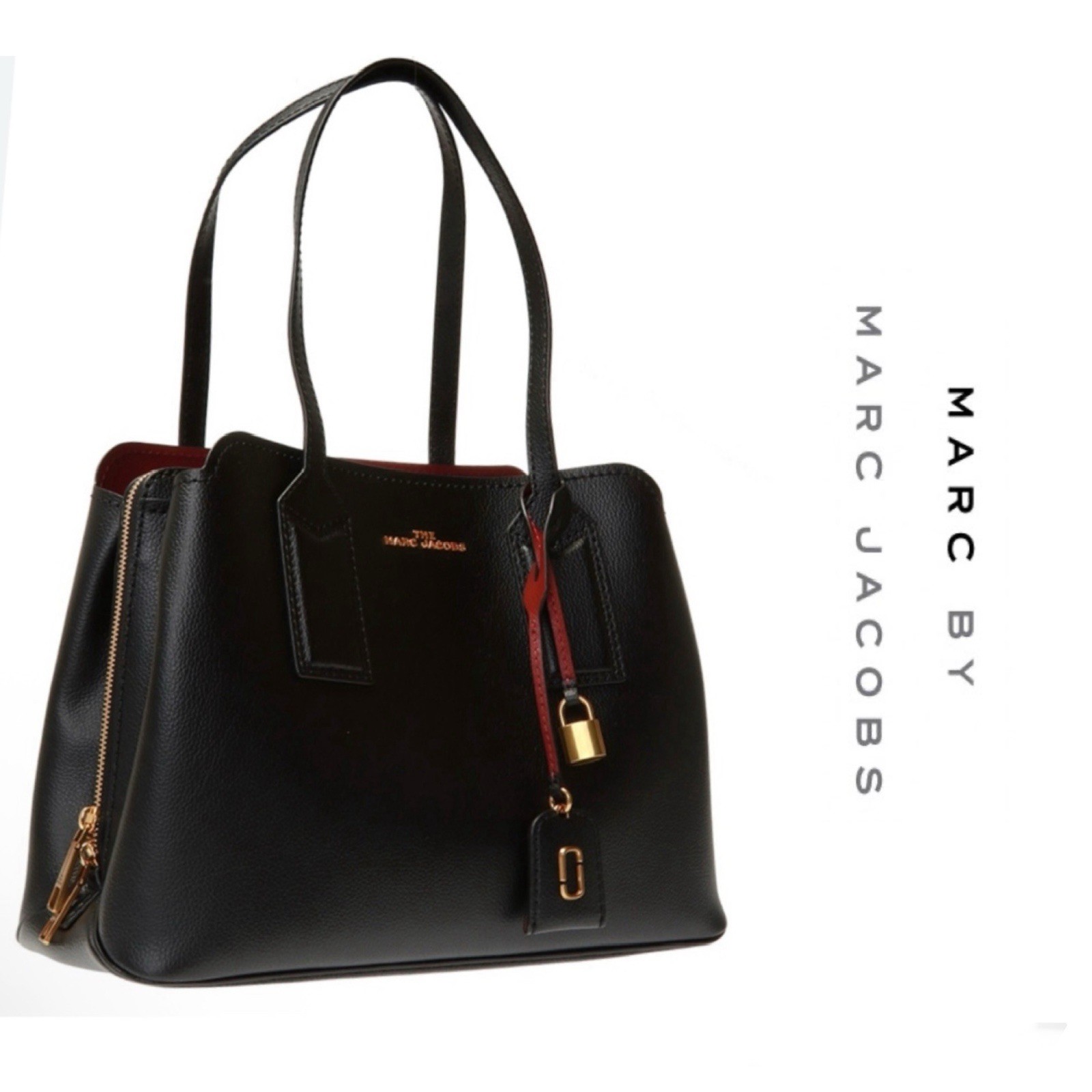 Rare Limited Edition! Marc Jacobs The Editor Crossbody In Black Saffiano Leather image 2