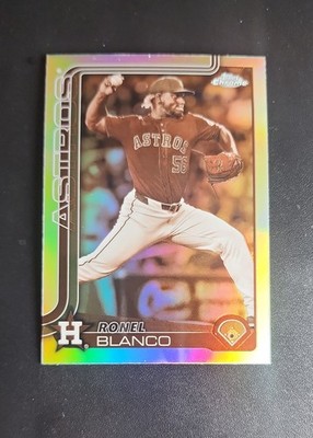 2025 Topps Chrome - Ronel Blanco #292 Sepia Refractor